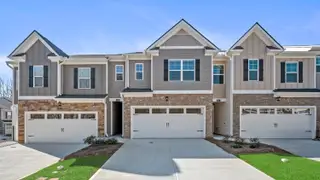 New construction Townhouse house 1315 Aura Ln, Lawrenceville, GA 30045 plan Salisbury - image