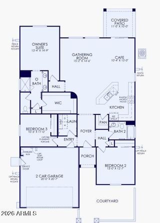 New construction Single-Family house 17829 W Pueblo Ave, Goodyear, AZ 85338 plan Potenza - image