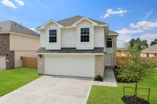 New construction Single-Family house 17792 Lionheart Road, Conroe, TX 77306 The Meadowbank- photo