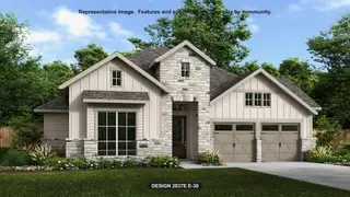 New construction Single-Family house 9101 The Ravine Wy, Austin, TX 78744 plan 2837E - image