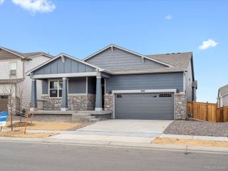 New construction Single-Family house 9156 Quintero Street, Commerce City, CO 80022 The Glenwood- photo