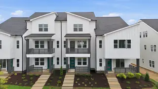 New construction Townhouse house 1150 Lamplighter Dr, Raleigh, NC 27604 plan Bluebird - image