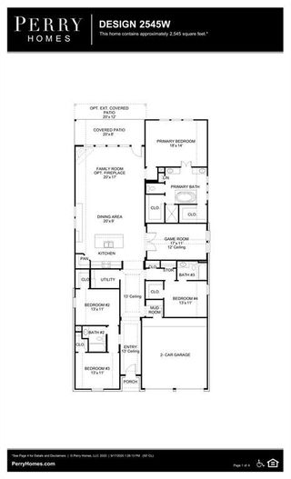 New construction Single-Family house 5833 Turner May Drive, Fort Worth, TX 76126 Design 2545W- photo