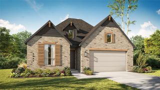 New construction Single-Family house 6446 Mahogany Branch Trl, Manvel, TX 77578 plan Surrey - image
