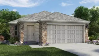 New construction Single-Family house 1608 Roaming Oak Bnd, Georgetown, TX 78628 plan Marion - image