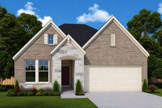 New construction Single-Family house 5821 Gunner Pt, New Braunfels, TX 78130 plan The Amaryllis - image