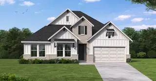 New construction Single-Family house 10439 Painted Brush Ln, Willis, TX 77318 plan Moran - image