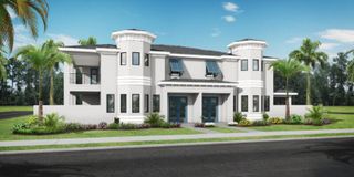 New construction Townhouse house 6111 White Mangrove Ln, Bradenton, FL 34210 plan Sabal Palm - image