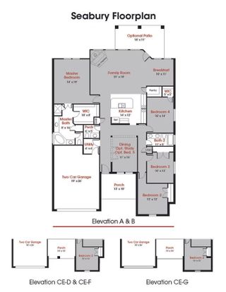 New construction Single-Family house 3172 Rd 66125, Dayton, TX 77535 plan Seabury - image