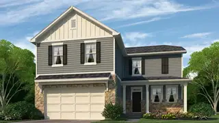 New construction Single-Family house 101 Fox Chase Ct, Griffin, GA 30224 plan Flora - image
