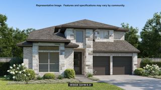New construction Single-Family house 228 Rightfield Dr, Liberty Hill, TX 78642 plan 3241W - image