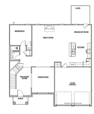 New construction Single-Family house Hinesville, GA 31313 plan The Screven - Covenant - image