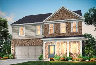 New construction house 1686 Branch Creek Dr, Cumming, GA 30040 plan Hampton - image