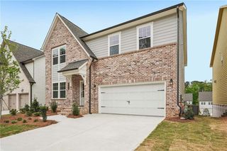 New construction house 6184 Kismet Rd, Buford, GA 30518 plan Hampstead - image