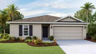 New construction Single-Family house 15033 Crosshall Stream Dr, Wimauma, FL 33598 plan Freeport II - image