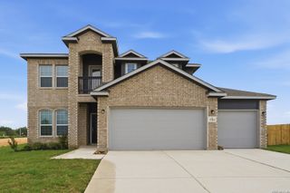 New construction Single-Family house 17414 Yellow Pine Dr, Elmendorf, TX 78112 plan Silverthorne - image