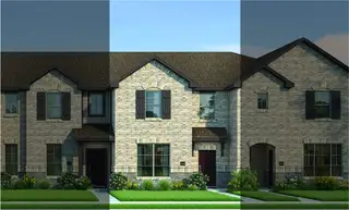 New construction Townhouse house 247 Wagon Spoke Wy, Fort Worth, TX 76120 plan Travis 5A4 - image