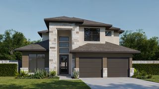 New construction Single-Family house 22211 Rustic Holw, San Antonio, TX 78258 plan 2796W - image
