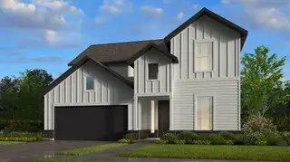 New construction  house 9509 Boathouse Dr, Austin, TX 78744 plan Citron - image