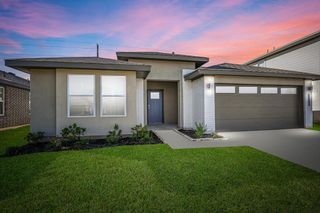 New construction Single-Family house 1037 Great Barracuda Lane, Alvin, TX 77511 The Denton- photo