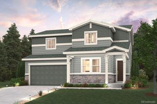 New construction Single-Family house 3711 Sandreed St, Dacono, CO 80514 plan The Powell - image