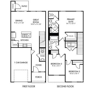 New construction Townhouse house 4305 Summit Woods Dr, Charlotte, NC 28216 Topaz- photo
