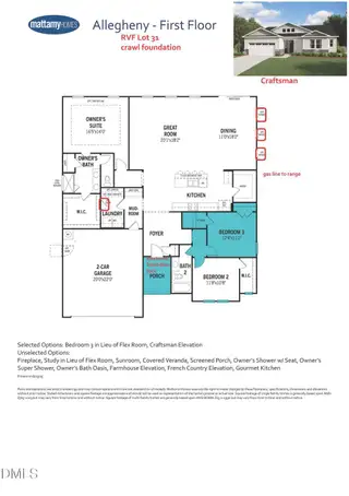 New construction Single-Family house 296 Denali Dr, Angier, NC 27501 plan Allegheny - image