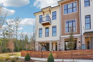 New construction Townhouse house 140 Iveybrooke Ln, Unit 75, Alpharetta, GA 30009 plan The Benton I - image