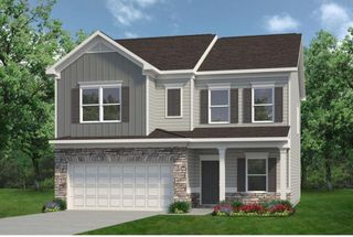 New construction Single-Family house 437 Deven Drive, Dallas, GA 30132 The Coleman- photo