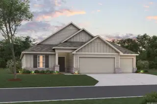 New construction Single-Family house 17210 Elder Walnut Dr, Elmendorf, TX 78112 plan Balboa - image