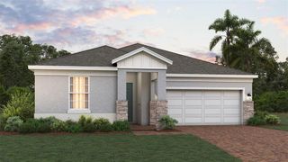 New construction Single-Family house 2099 Heart Lake Dr, Groveland, FL 34736 plan Hayden - image