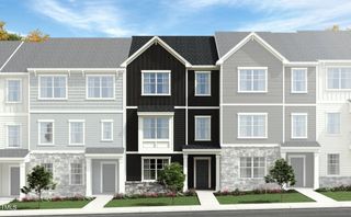 New construction Townhouse house 842 Basswood Glen Trail, Unit Bradley, Knightdale, NC 27545 Bradley - photo