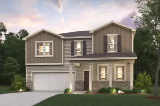 New construction Single-Family house 84 Wildflower Ridge Rd, Dallas, GA 30157 plan Travis - image