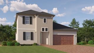 New construction Single-Family house 9979 Minnow Ray Dr, Land O' Lakes, FL 34638 plan Meridian II - image