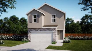 New construction Single-Family house 155 Sycamore Pines, Kyle, TX 78640 Alexa Plan- photo