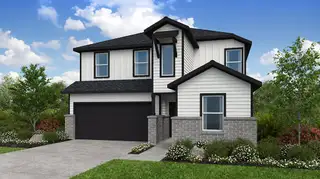 New construction house 17410 Chestnut Chase St, Hockley, TX 77447 plan Reid - image