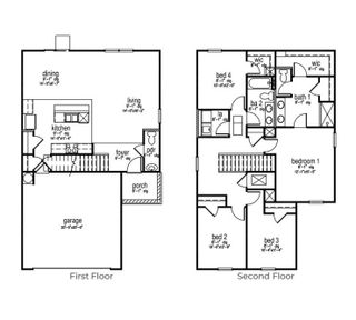 New construction  house 45 Cypress Loop Prt, Port Wentworth, GA 31407 plan Aisle - image