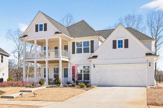 New construction house 7277 Maple Brook Ln, Flowery Branch, GA 30542 plan Riverton - image
