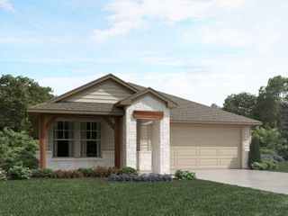 New construction Single-Family house 11416 Saint Thomas Drive, Del Valle, TX 78617 The Hughes (841)- photo