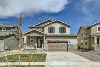 New construction Single-Family house 10170 Wheeling Street, Commerce City, CO 80022 Elbert- photo