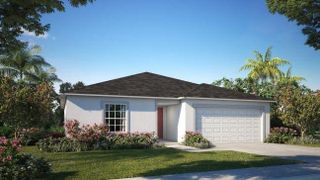 New construction  house 7755 105Th Ave, Vero Beach, FL 32967 plan The Violet - image