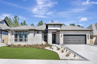 New construction Single-Family house 1728 Howler Wy, Todd Mission, TX 77316 plan The Marigold - image