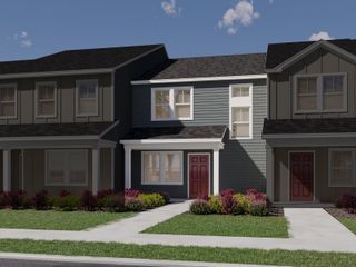 New construction Townhouse house 6083 Spring Forest Rd, Raleigh, NC 27616 plan Baxter - image