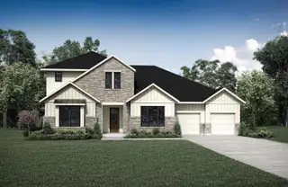 New construction Single-Family house 1810 Crimson Sunset Dr, Georgetown, TX 78628 plan Somerville - image