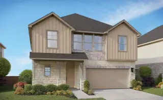 New construction Single-Family house 25620 Wheat Seed Ln, Elgin, TX 78621 plan Maui - image