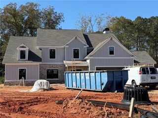 New construction Single-Family house 457 Spring Creek Dr, Monroe, GA 30655 plan Woodmont B.1 3 Front Entry - image