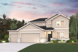 New construction Single-Family house 177 Paddle Wheel Path, Kyle, TX 78640 plan Lassen 10' - image