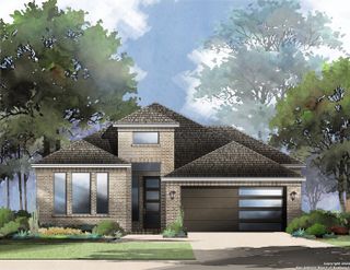 New construction Single-Family house 3020 Ashby Park, Bulverde, TX 78163  Emily 50-2554F.1- photo