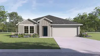 New construction  house 12125 Silverton Tree Bnd, Mustang Ridge, TX 78610 plan The Irvine - image