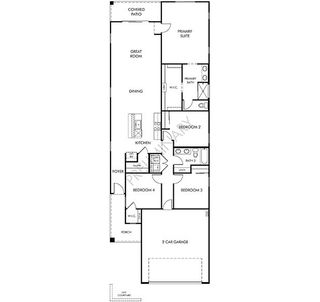 New construction Single-Family house 9769 N Summerstone Ave, Marana, AZ 85743 plan Opal - image